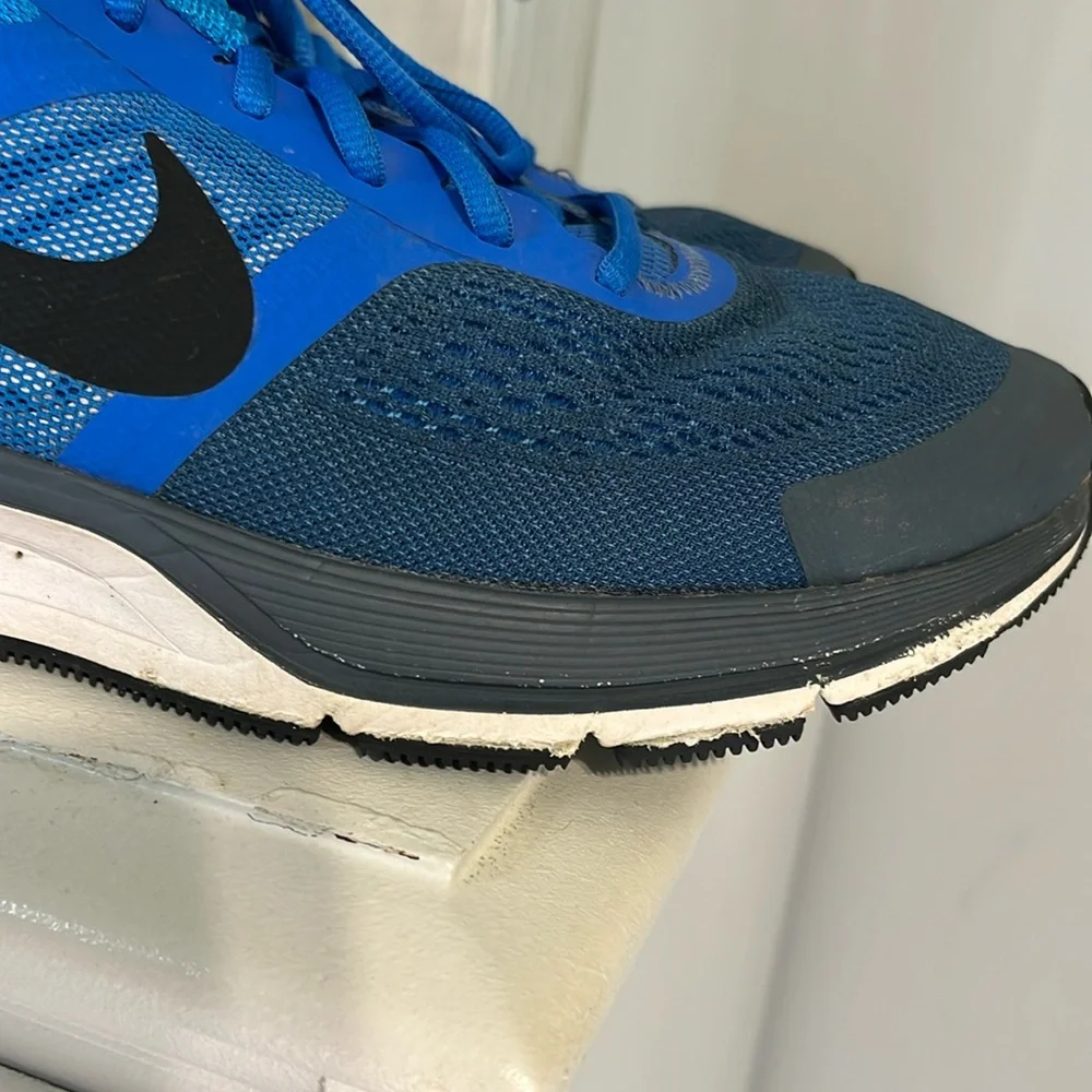 Nike Pegasus 30 Zoom Mens 11 Athletic Running Shoes Blue